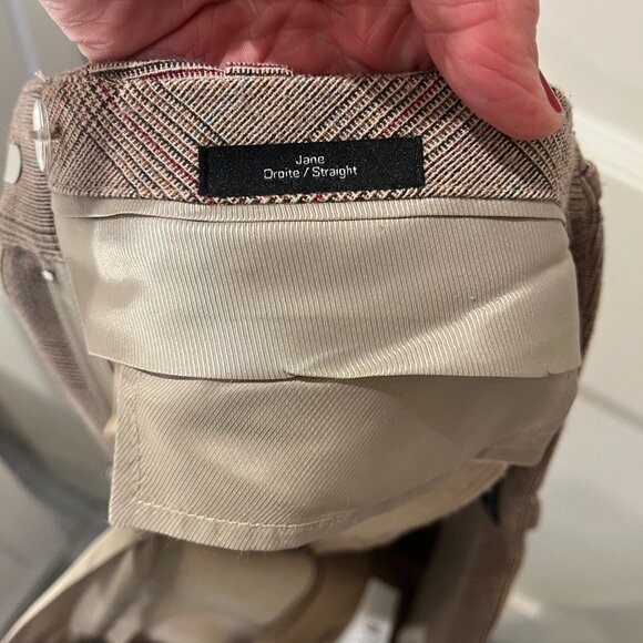 Frank + Oak Plaid Pants (Jane Straight) - Picture 2 of 5